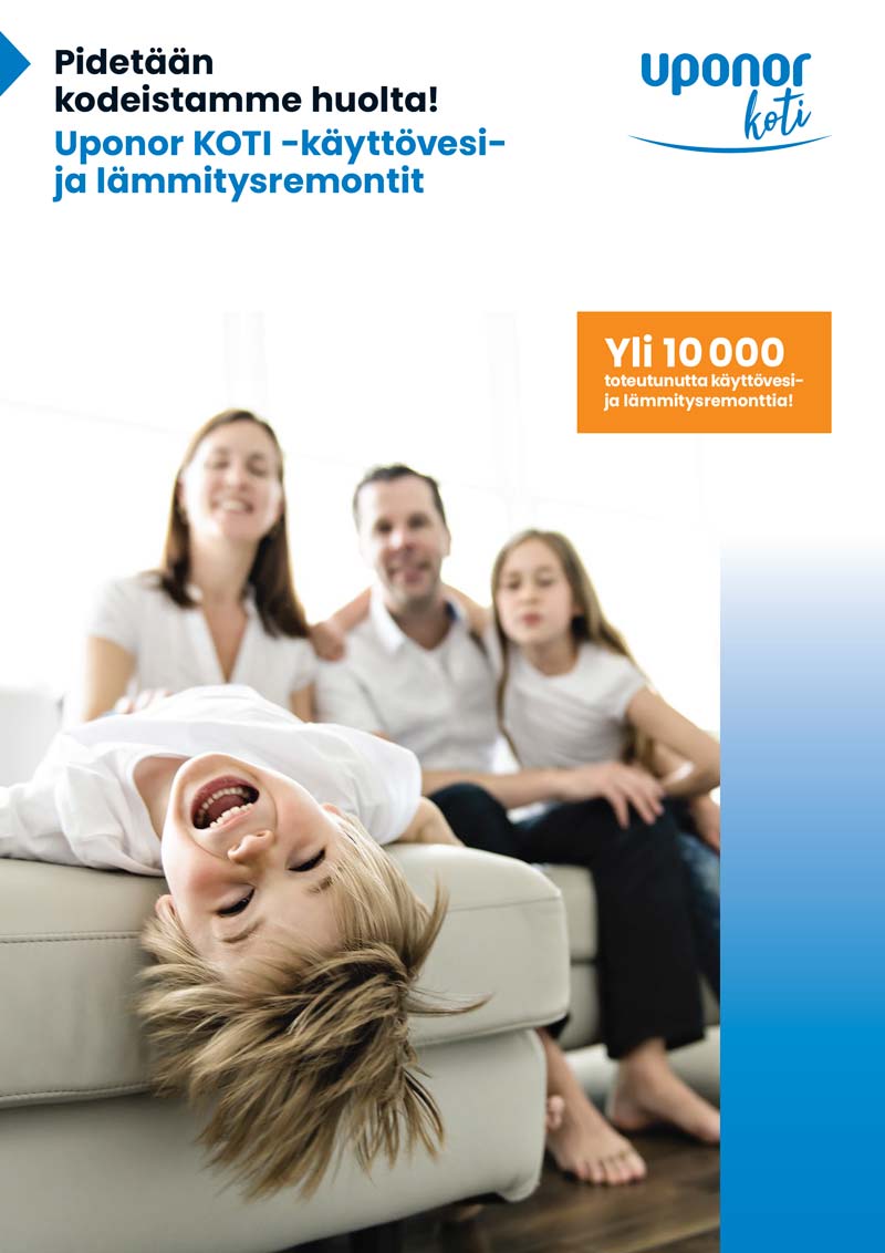 Uponor KOTI -remonttiesitteen kansi